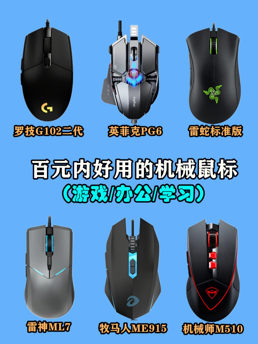 游戏机械鼠标推荐_机械鼠标推荐2020_好的机械鼠标