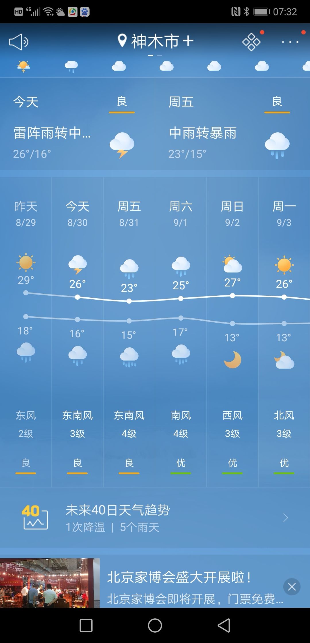 下雨气象预报_下雨天气预报免费下载分享软件_即刻天气预报几点几分下雨免费下载