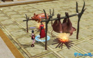 烤猪游戏,一场别开生面的竞技盛宴